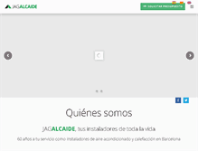 Tablet Screenshot of jagalcaide.com